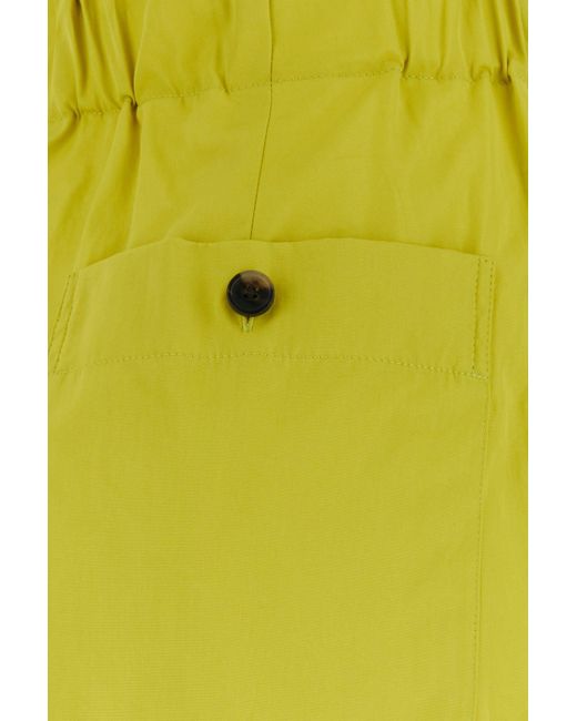 Dries Van Noten Yellow Pants