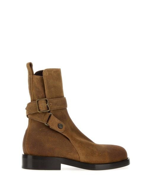 Burberry Brown Suede Boots