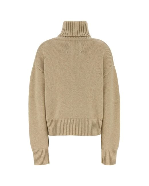 Extreme Cashmere Natural Beige Cashmere Sweater