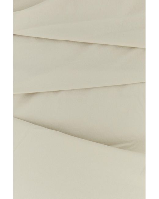 スカート ENTIRE STUDIOS Sand Stretch Nylon Structured Skirt Entire studios Sand Stretch Nylon Structured Skirt in White