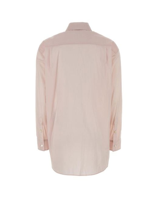 Jil Sander Pink Shirt 147 Emb