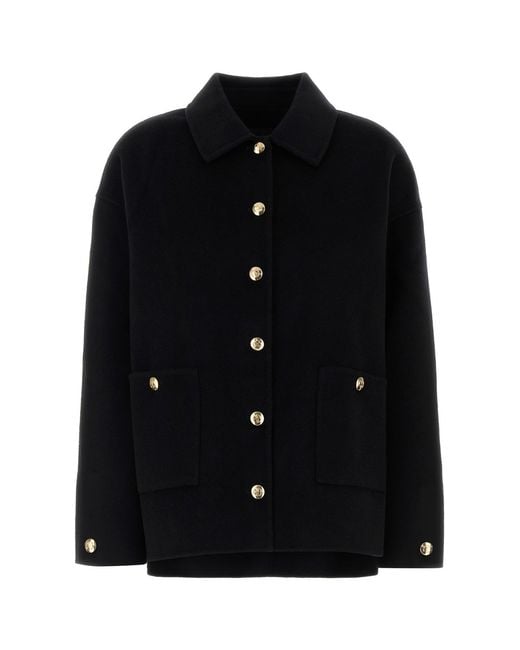 Anine Bing Black Cashmere Luca Jacket