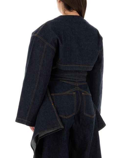 Alaïa Blue Denim Jacket