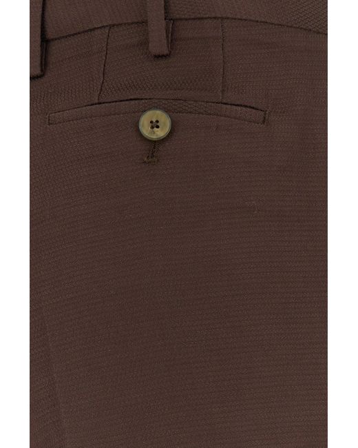 PT Torino Brown Chocolate Twill Emma Pant