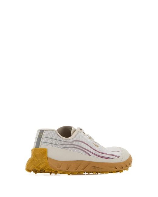 Norda White Chalk Canvas Sneakers for men