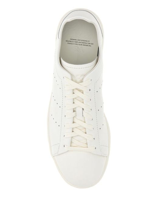 Y-3 White Leather Stan Smith Sneakers