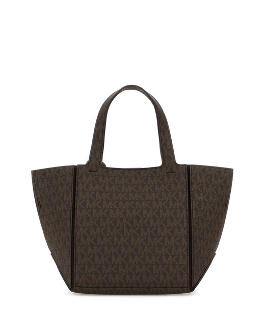 MICHAEL Michael Kors Brown Printed Canvas Jordi Handbag