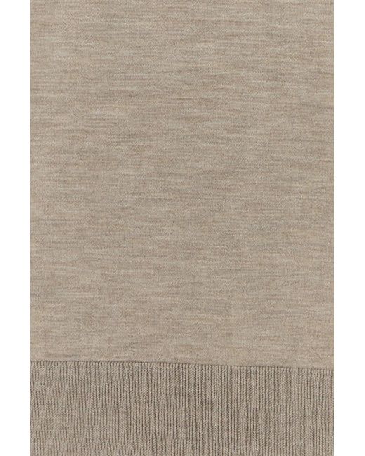 Brioni Natural Shirt Collar Polos for men