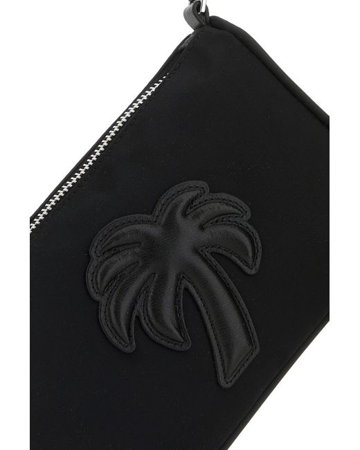 Palm Angels Black Handbags.