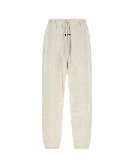 Fear Of God White Signature Classic Sweatpant for men