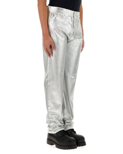 Ferragamo Gray Pantalone for men