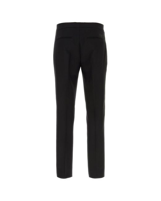 Versace Black Wool Blend Pant for men