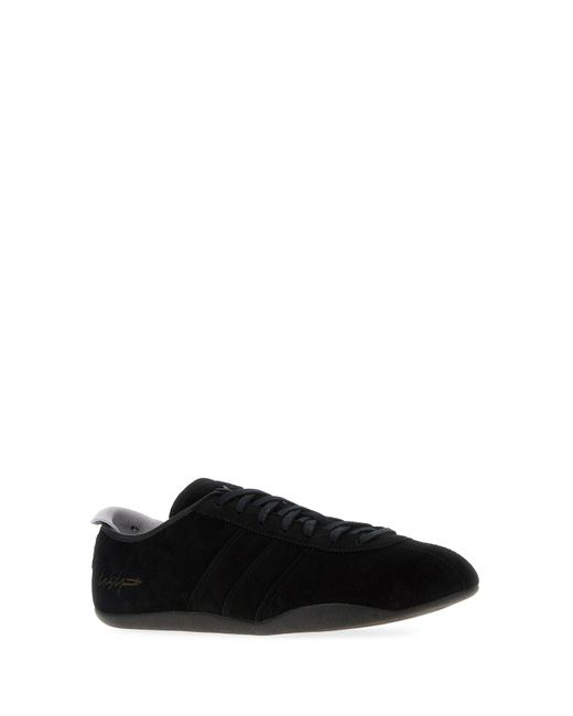 Sneakers Y-3 Tokyo in pelle scamosciata nera di Y-3 in Black da Uomo