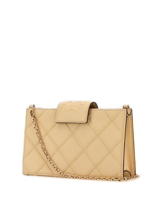 Tory Burch Natural Shoulder Bags