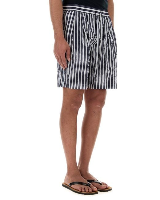 Dolce & Gabbana Multicolor Stripes Shorts for men
