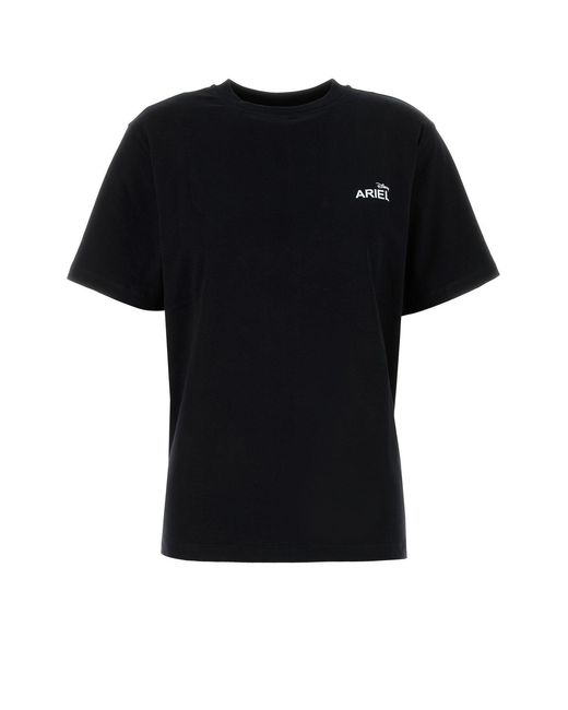 Coperni Black Cotton X Disney Ariel T-Shirt