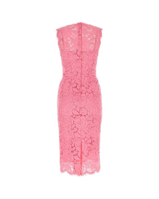 Dolce & Gabbana Pink Dress