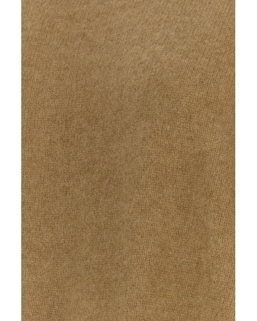 LeKasha Natural Biscuit Cashmere Modena Sweater
