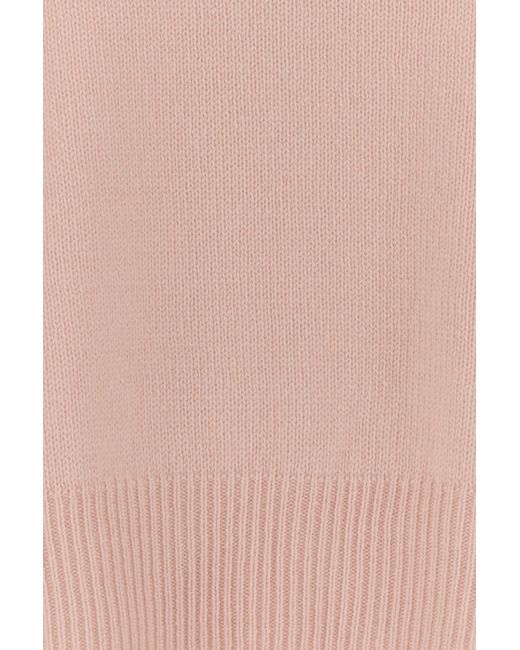 Jil Sander Pink Cashmere Oversize Sweater