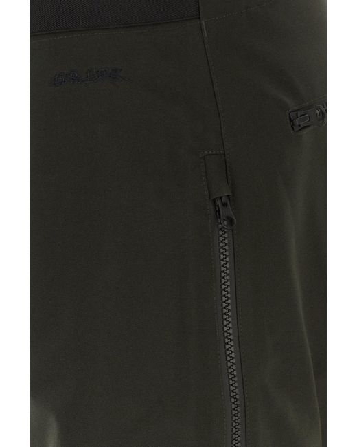 GR10K Black Dark Green Wool Pant for men