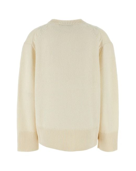 Tシャツ・カットソー CAMILLA AND MARC Ivory Wool Blend Ash Oversize Sweater Camilla and Marc Ivory Wool Blend Ash Oversize Sweater