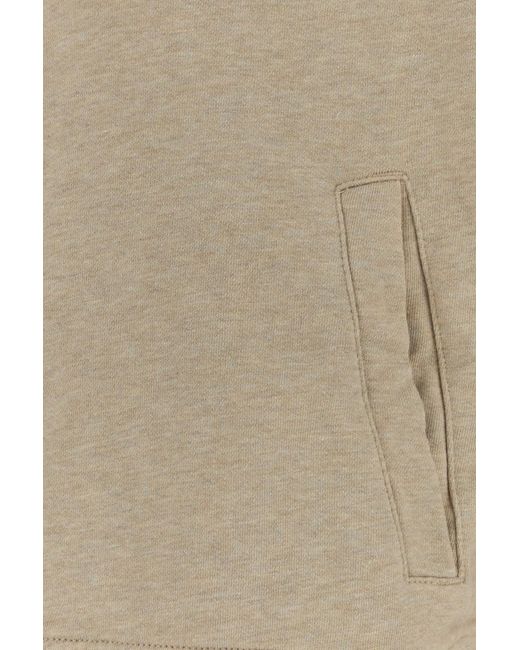 Maison Kitsuné Natural Comfort Zipped Light Fleece Hoodie