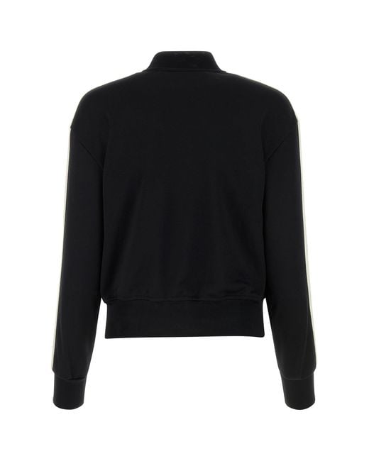 Palm Angels Black Polyester Sweatshirt