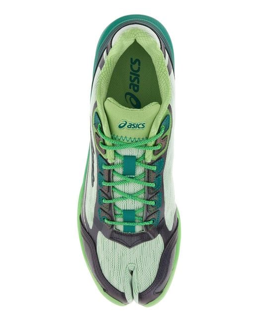 Asics Green Multicolor Fabric X Kiko Kostadinov Ilargi Ff Ii Sneakers