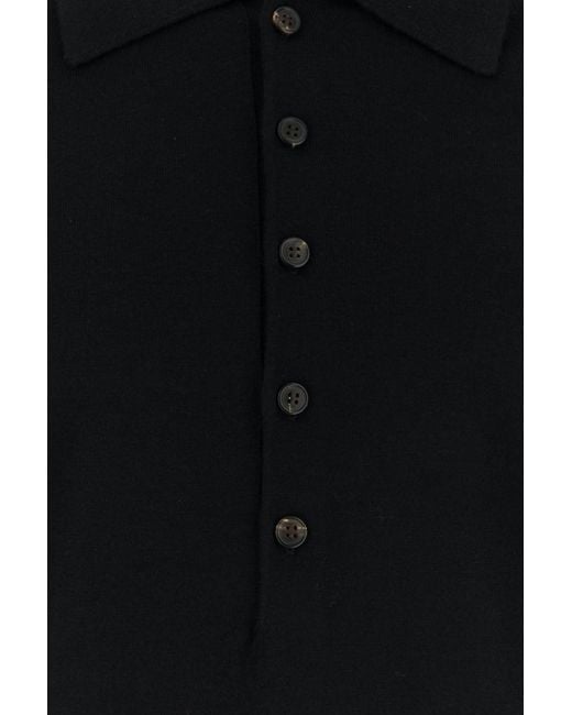 Dries Van Noten Black Wool Muano Sweater for men