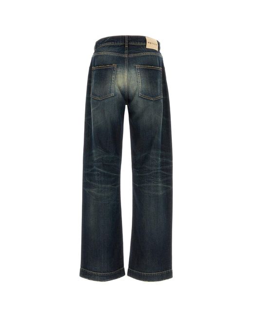 McQueen Blue Denim Jeans for men