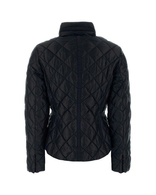 MICHAEL Michael Kors Navy Blue Polyester Padded Jacket