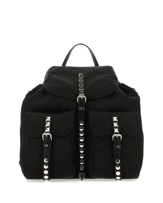 prada fabric backpack