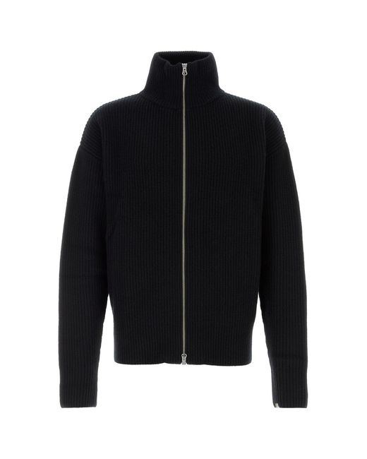 Extreme Cashmere Black Cashmere N°495 Cardigan for men