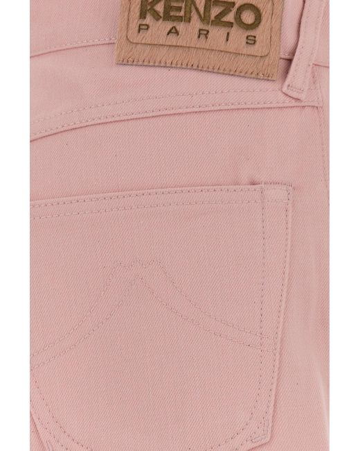 KENZO Pink Denim Jeans
