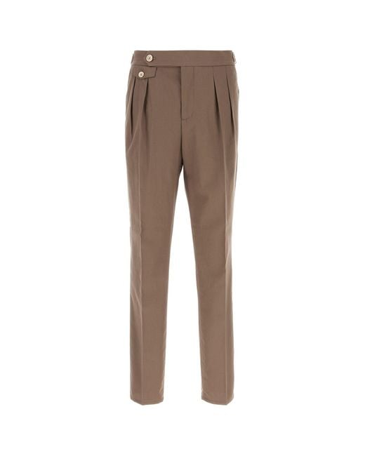 Brunello Cucinelli Natural Cotton Pant for men