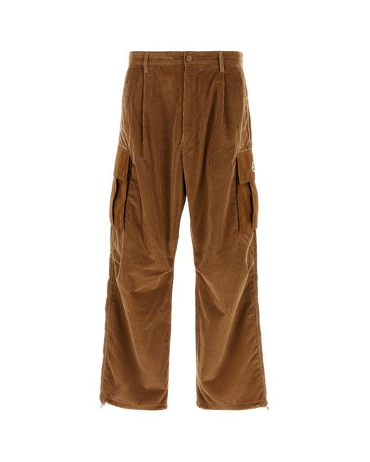 Moncler Brown Pantalone for men