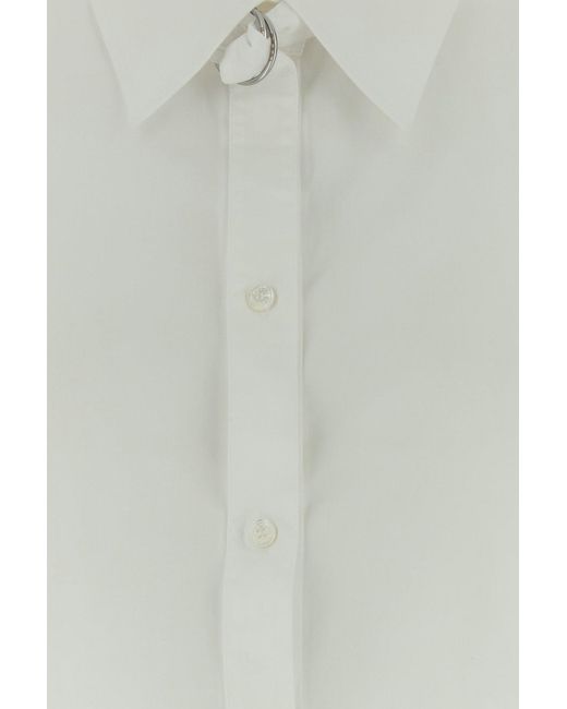 Marni White Regular Solid Shirt