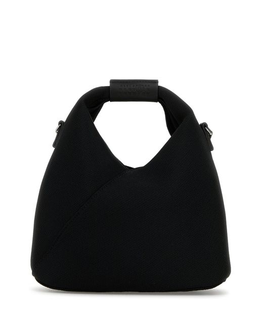 Borsa a mano Japanese in tessuto nero di MM6 by Maison Martin Margiela in Black