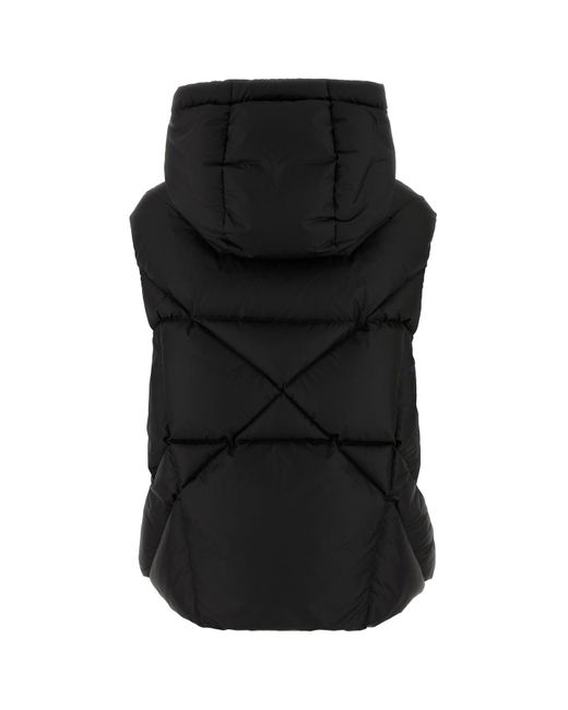 Khrisjoy Black Polyester Blend Down Jacket