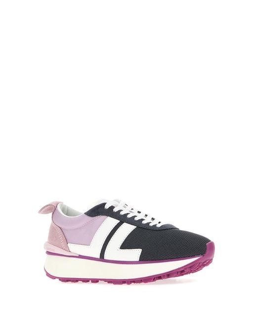 Lanvin Multicolor Color Block Sneakers