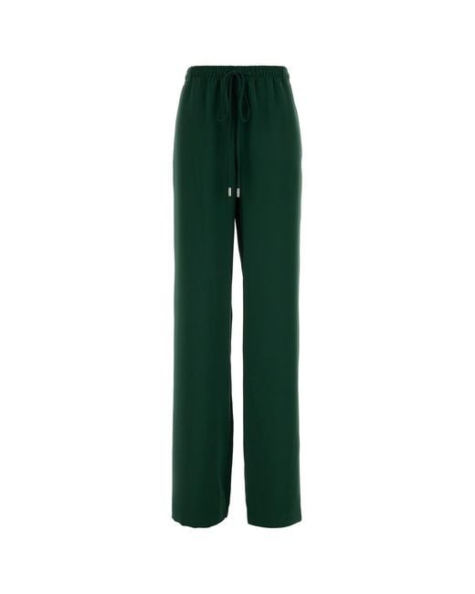 Ermanno Scervino Green Dark Polyester Pant
