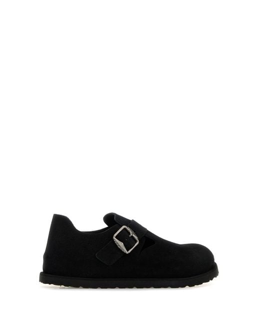 BIRKENSTOCK 1774 X BECOMES BERLIN Black Suede London Loafers