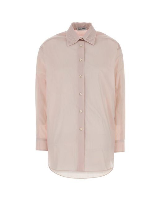 Jil Sander Pink Shirt 147 Emb