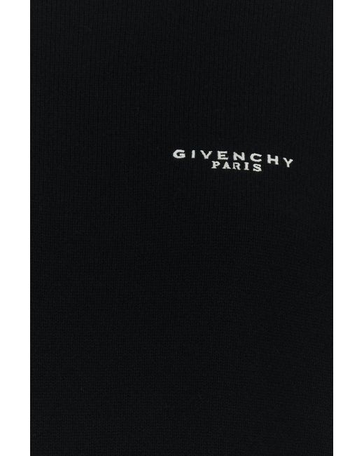 Givenchy Black Wool Blend Sweater