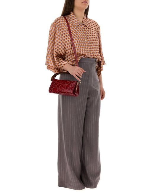 Dries Van Noten Multicolor Printed Satin Clea Shirt