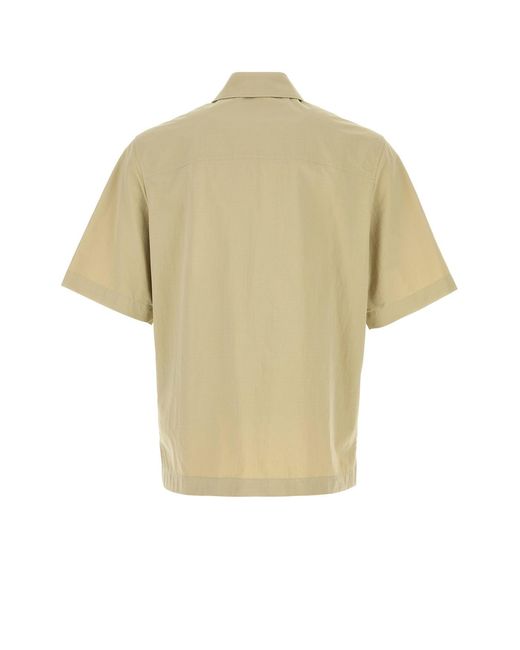 Burberry Natural Khaki Nylon Shirt for men