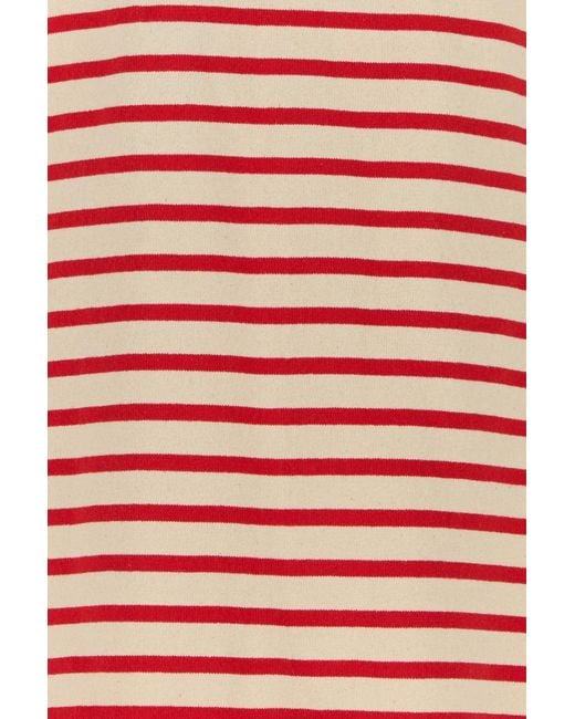 Junya Watanabe Red Stripes T-Shirt for men