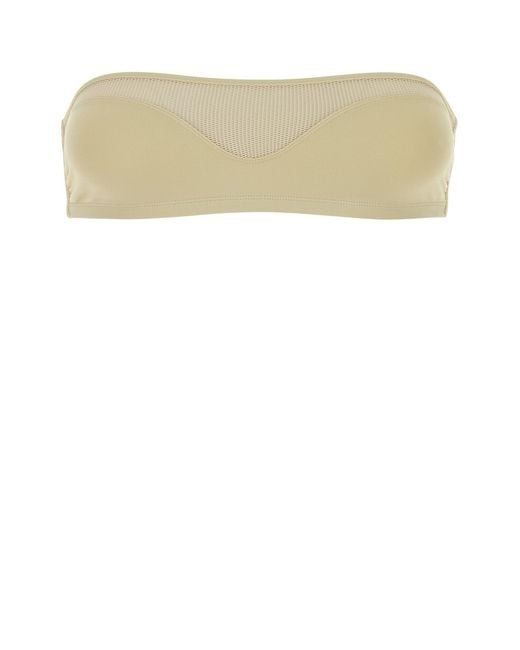 Eres Natural Ivory Stretch Nylon Premiere Bikini Top
