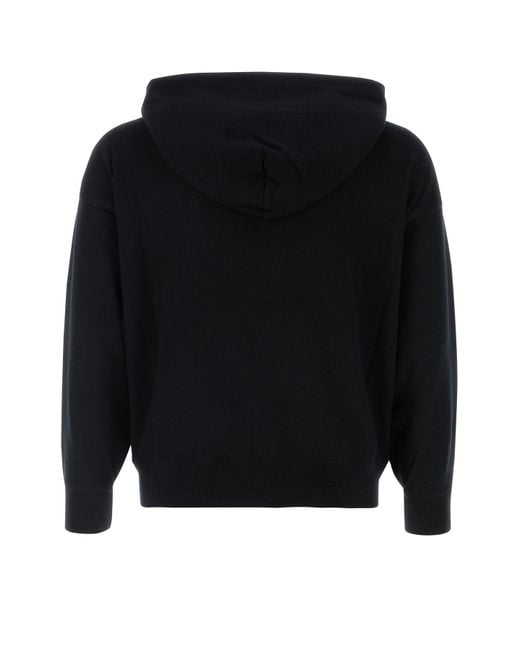 Felpa in lana nera di Visvim in Black da Uomo