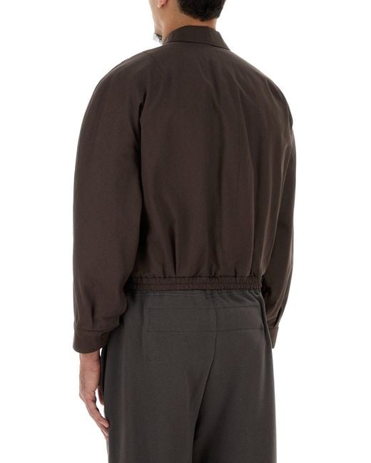 Magliano Brown Chocolate Cotton Work Jacket for men